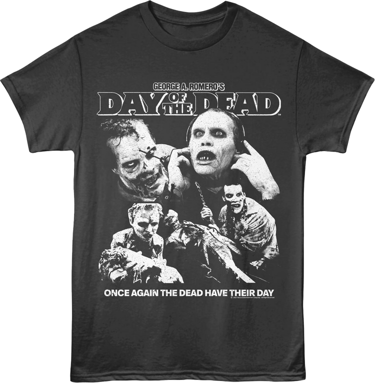 The Dead Have Their Day Collage Day Of The Dead T-Shirt