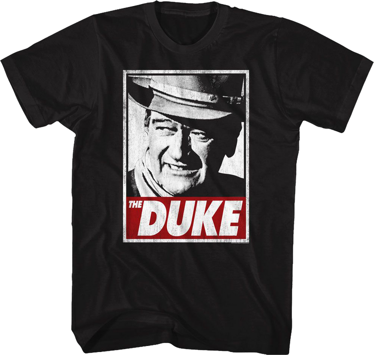 The Duke Poster John Wayne T-Shirt