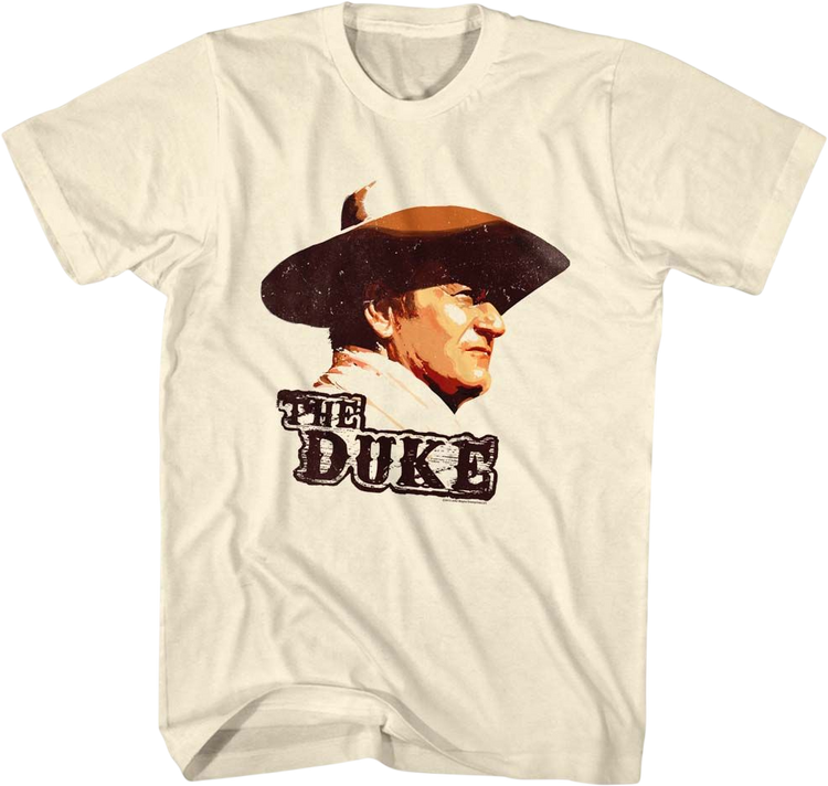 The Duke Profile John Wayne T-Shirt