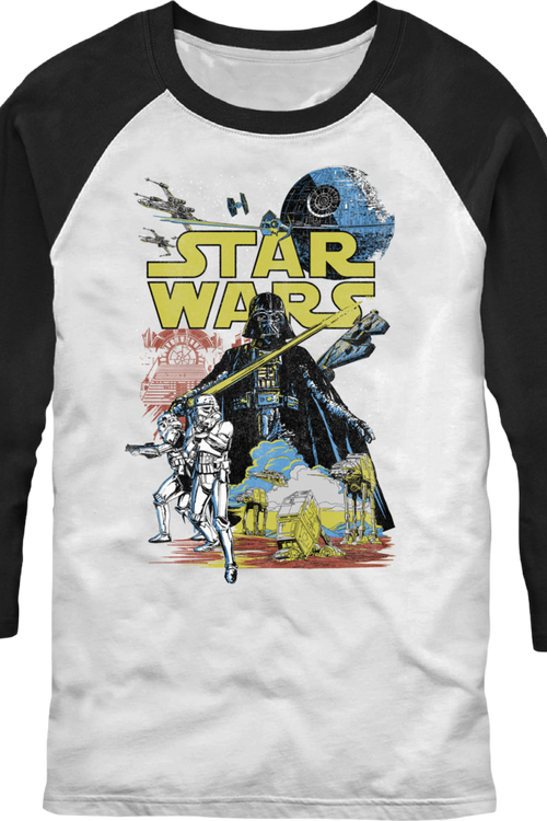 The Empire Strikes Back Star Wars Raglan Baseball Shirt
