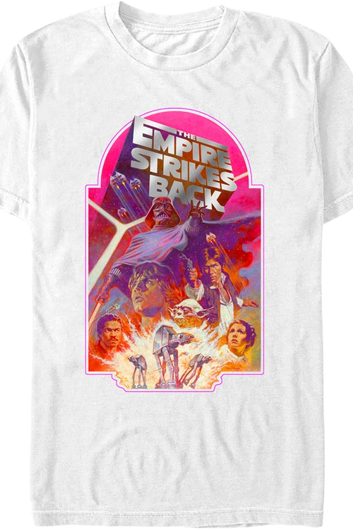 The Empire Strikes Back Vintage Poster Star Wars T-Shirt