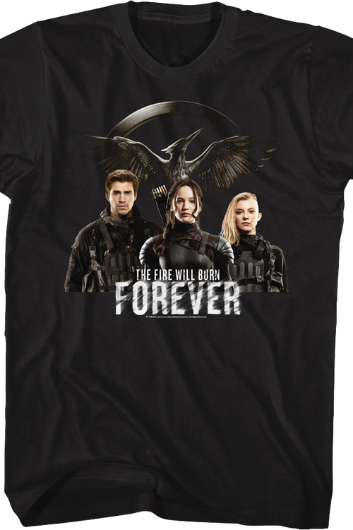 The Fire Will Burn Forever Hunger Games T-Shirt
