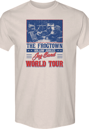 The Frogtown Hollow Jubilee Jug-Band World Tour Emmet Otter T-Shirt