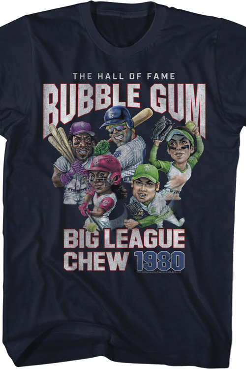 Hall Of Fame Bubble Gum Big League Chew T-Shirt