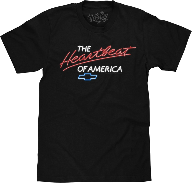 The Heartbeat of America Chevrolet T-Shirt