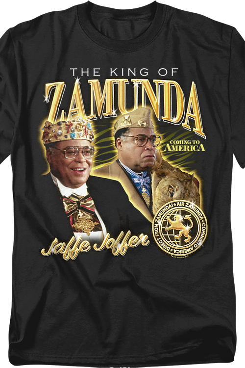 The King Of Zamunda Coming To America T-Shirt