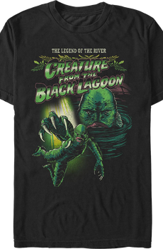 The Legend of the River Creature from the Black Lagoon T-Shirt