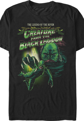 The Legend of the River Creature from the Black Lagoon T-Shirt