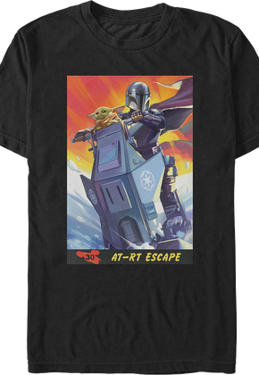 The Mandalorian And Grogu AT-RT Escape Star Wars T-Shirt