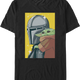 The Mandalorian And Grogu Illustration Star Wars T-Shirt thumbnail