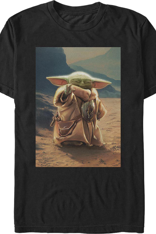 The Mandalorian And Grogu Use The Force Star Wars T-Shirt