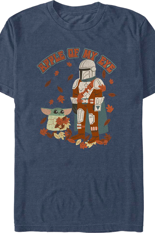 The Mandalorian Apple Of My Eye Star Wars T-Shirt