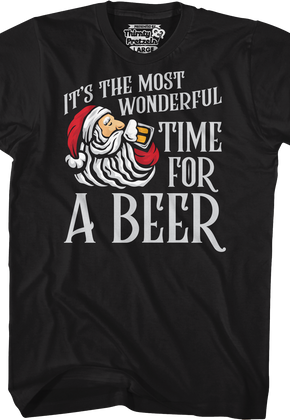 The Most Wonderful Time For A Beer T-Shirt
