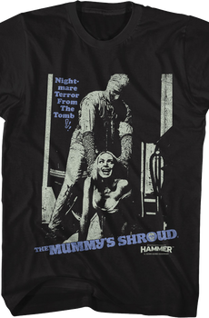 The Mummy's Shroud Hammer Films T-Shirt