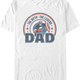 The Myth The Legend Dad Captain America Marvel Comics T-Shirt thumbnail