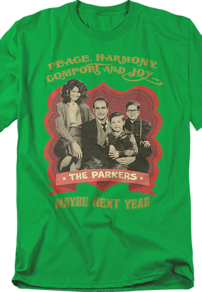 The Parkers Family Photo Christmas Story T-Shirt