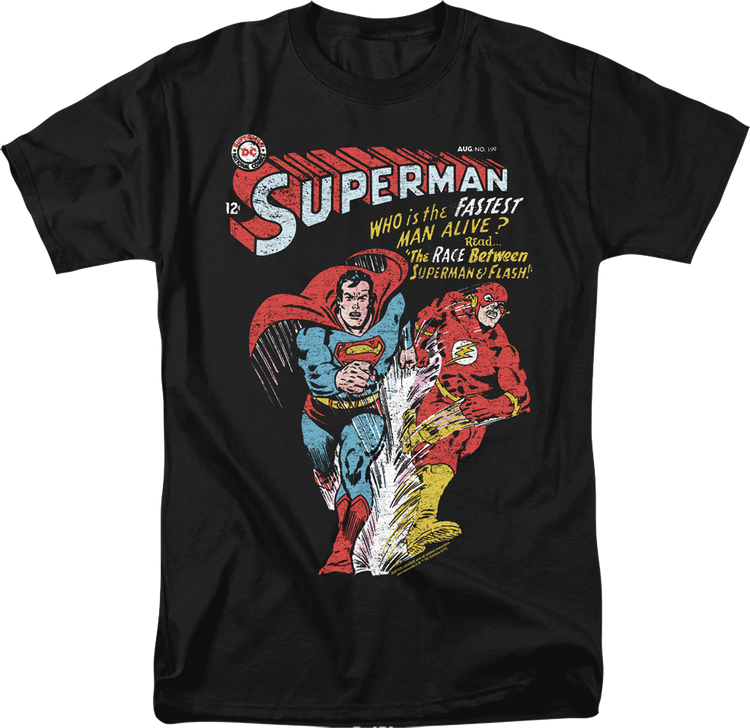 The Race Between Superman & Flash DC Comics T-Shirt