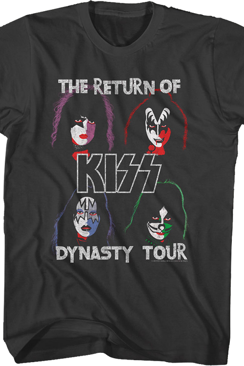 The Return Of Dynasty Tour KISS T-Shirt