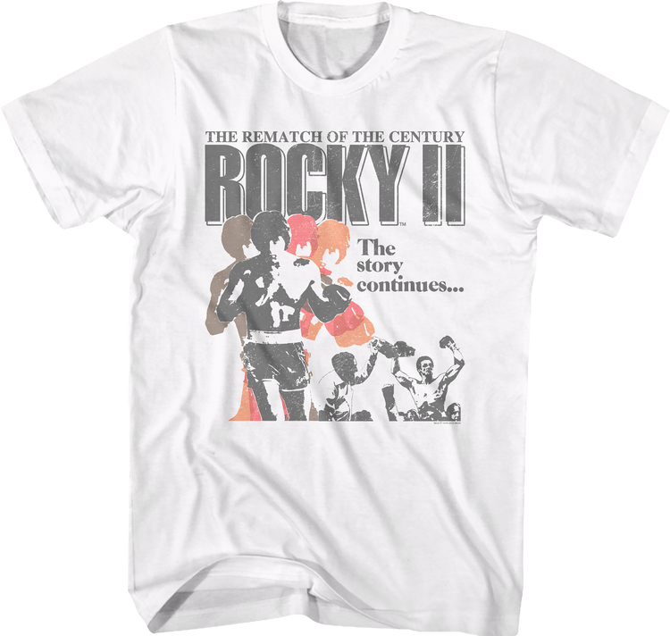 The Story Continues Rocky II T-Shirt