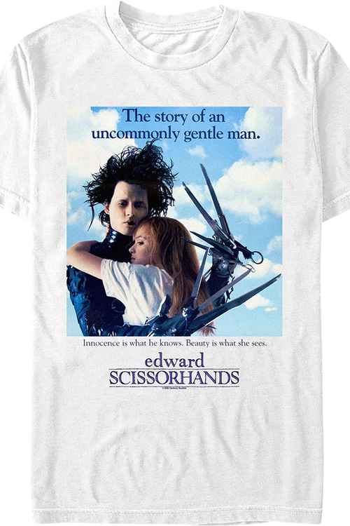 The Story Of An Uncommonly Gentle Man Edward Scissorhands T-Shirt