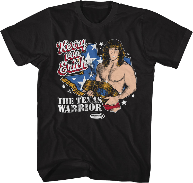 The Texas Warrior Kerry Von Erich T-Shirt