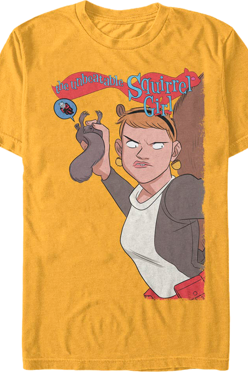 The Unbeatable Squirrel Girl Marvel Comics T-Shirt