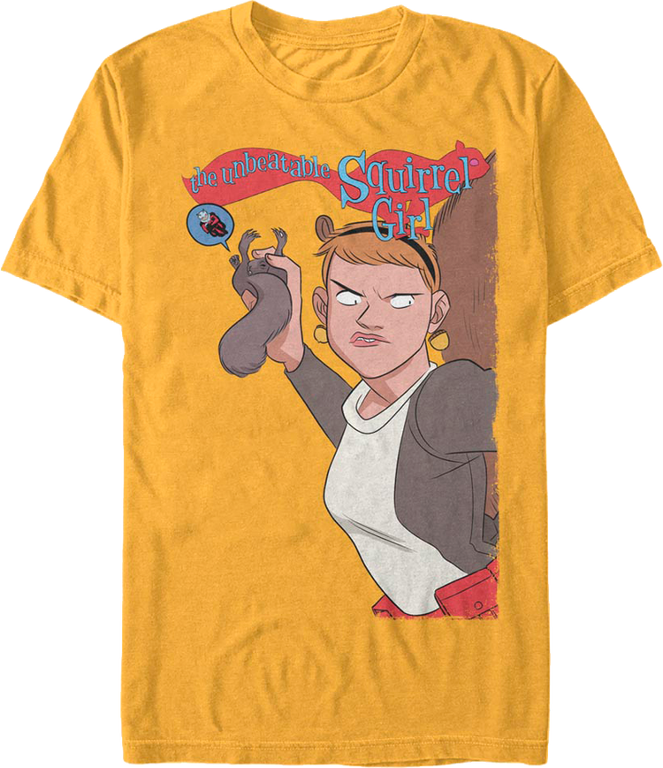 The Unbeatable Squirrel Girl Marvel Comics T-Shirt