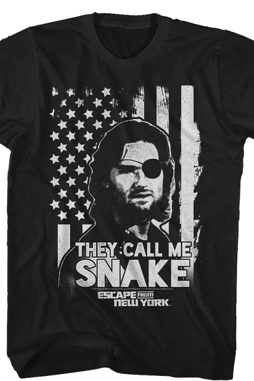 They Call Me Snake Escape From New York T-Shirt