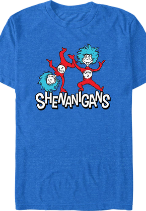 Thing 1 & Thing 2 Shenanigans Dr. Seuss T-Shirt