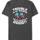 Thing 1 & Thing 2 Trouble Is My Business Dr. Seuss T-Shirt thumbnail