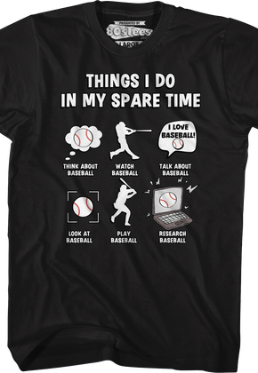 Things I Do In My Spare Time T-Shirt