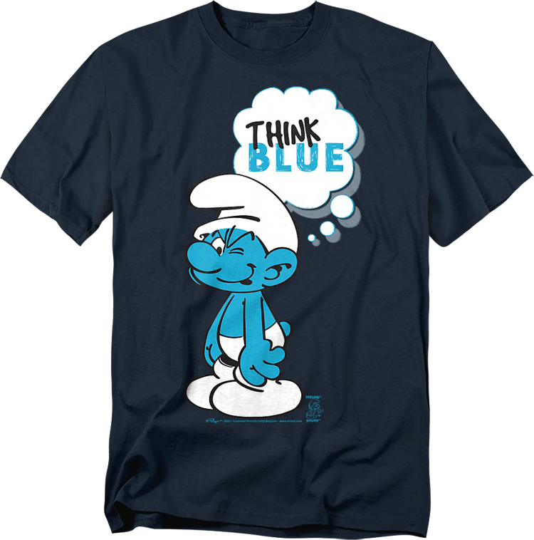 Think Blue Smurfs T-Shirt