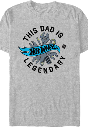 This Dad Is Legendary Hot Wheels T-Shirt