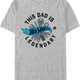 This Dad Is Legendary Hot Wheels T-Shirt thumbnail