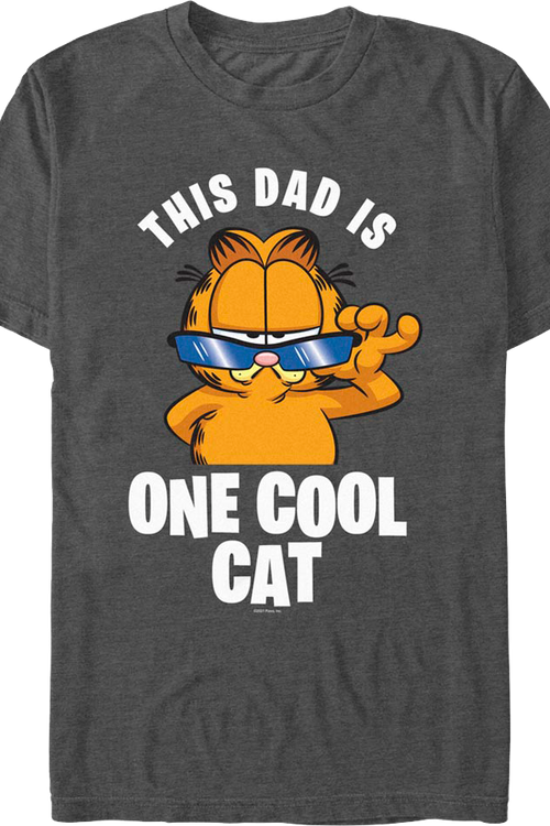 This Dad Is One Cool Cat Garfield T-Shirt