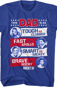 This Dad Rocky III T-Shirt