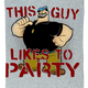 This Guy Likes To Party Popeye T-Shirt thumbnail