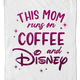 This Mom Runs On Coffee And Disney T-Shirt thumbnail