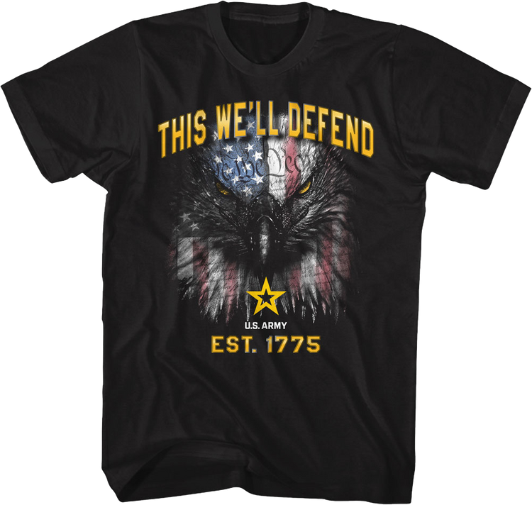 This We'll Defend U.S. Army T-Shirt