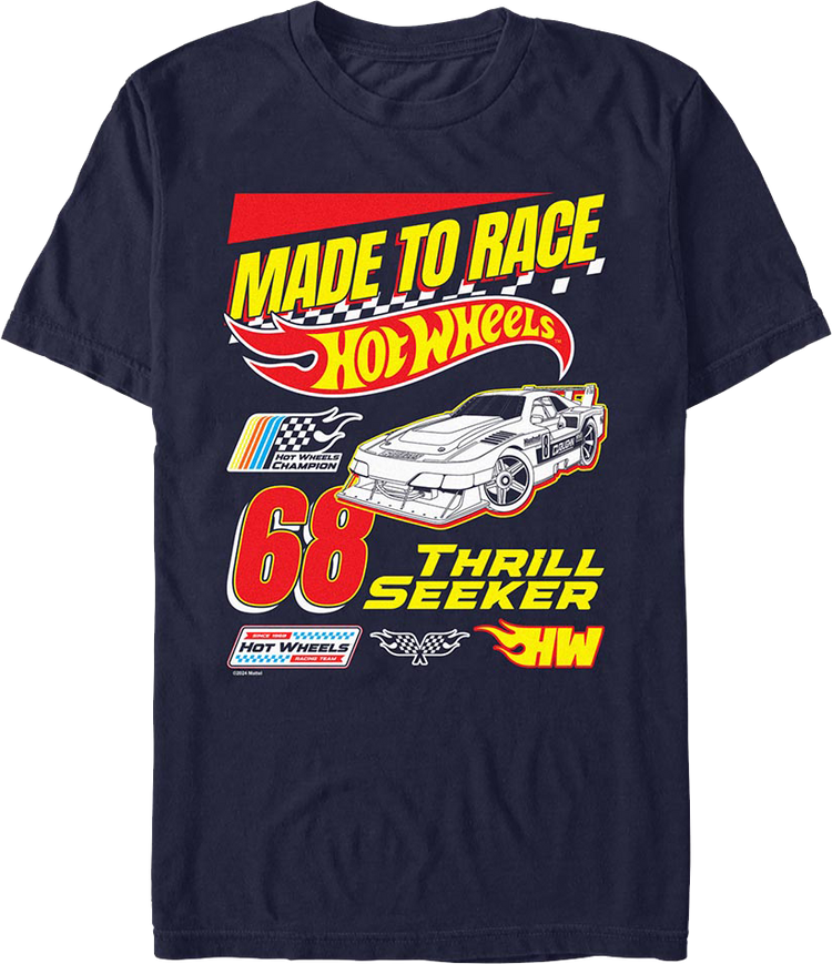 Thrill Seeker Hot Wheels T-Shirt