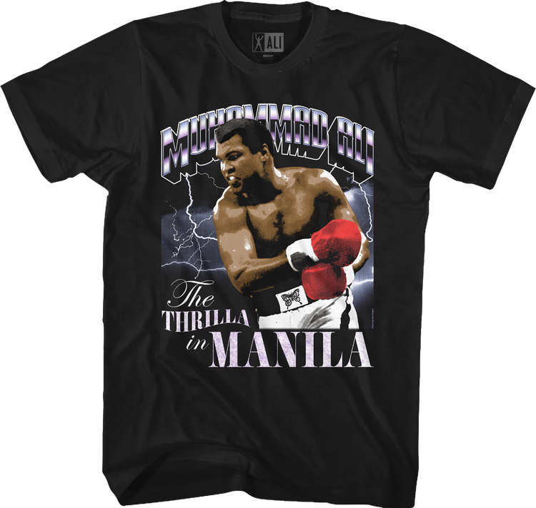 Thrilla In Manila Muhammad Ali T-Shirt