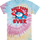 Tie Dye Best Papa Ever Smurfs T-Shirt