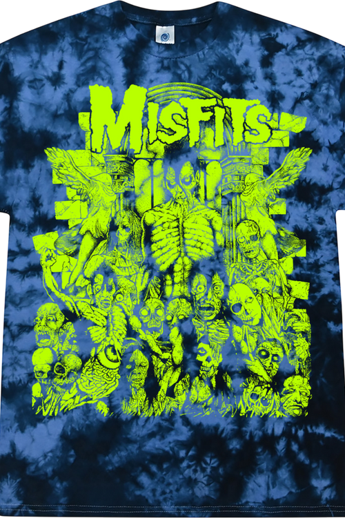Tie Dye Earth AD/Wolfs Blood Misfits T-Shirt
