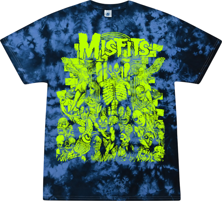 Tie Dye Earth AD/Wolfs Blood Misfits T-Shirt