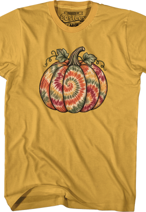 Tie Dye Pumpkin T-Shirt