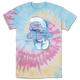 Tie Dye Purple Smurf T-Shirt thumbnail