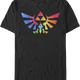 Tie Dye Trifoce Logo Legend of Zelda T-Shirt thumbnail