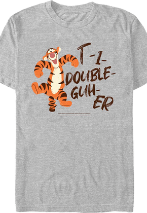 Tigger Spelling Winnie The Pooh T-Shirt