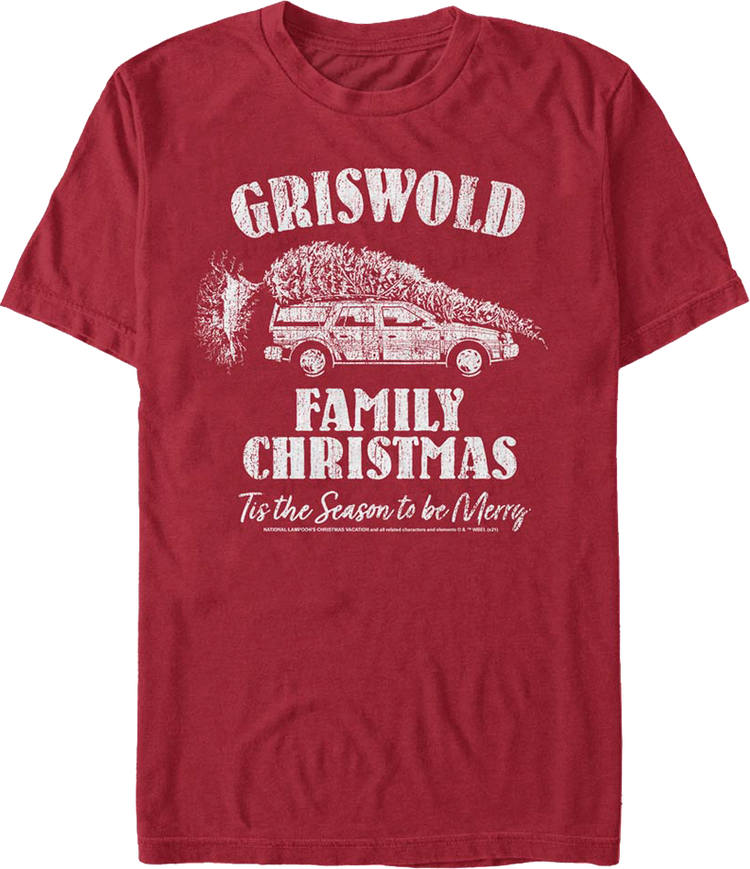 Tis The Season Griswold Family Christmas Vacation T-Shirt