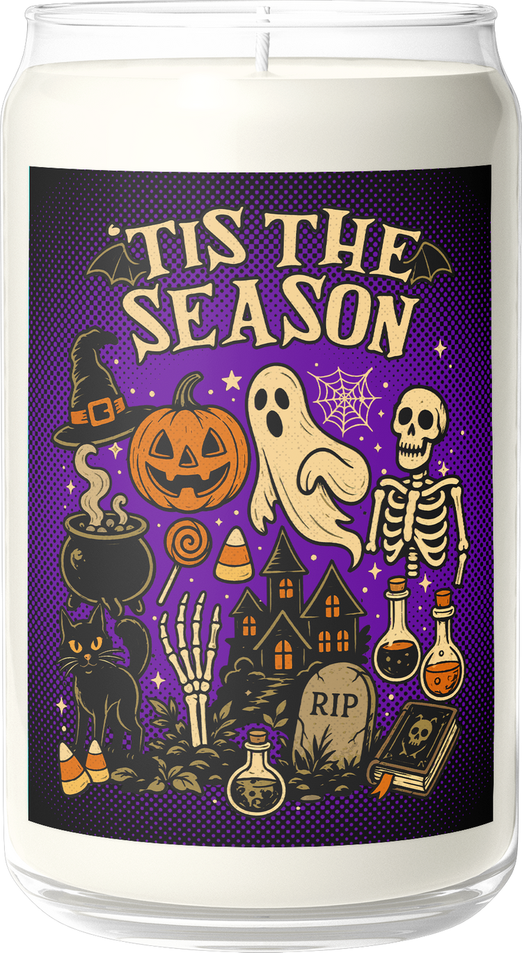 'Tis The Season Halloween Spiced Pumpkin Scented Candle